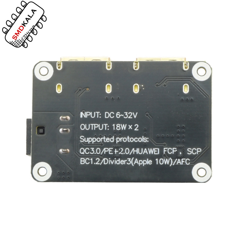ماژول رگولاتور DC به DC کاهنده با دو خروجی 3A 5V USB مدل SKSC