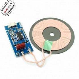 ماژول شارژر وایرلس 5W مدل HW-225 به همراه صفحه کویل شارژ