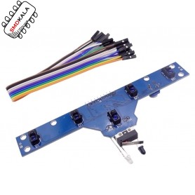 ماژول سنسور تعقیب خط مادون قرمز 5 کاناله BFD-1000