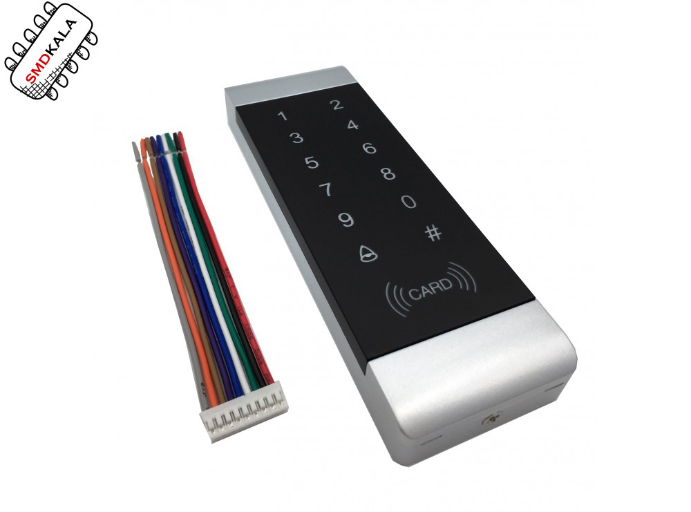 دستگاه اکسس کنترل RFID 125KHz لمسی مدل RFID-T7