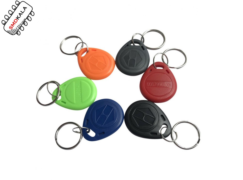 تگ RFID 125KHZ مشکی مدل جاکلیدی