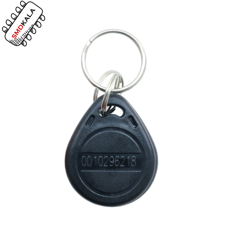تگ RFID 125KHZ مشکی مدل جاکلیدی