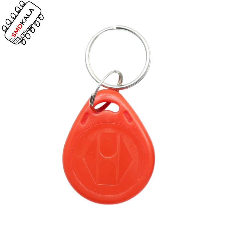 تگ RFID 125KHZ قرمز مدل جاکلیدی