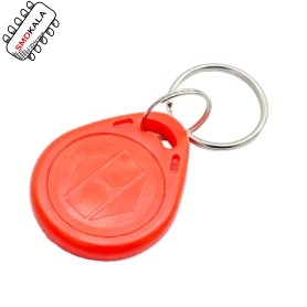 تگ RFID 125KHZ قرمز مدل جاکلیدی