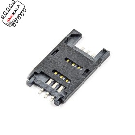 سوکت سیم کارت لولایی 6pin