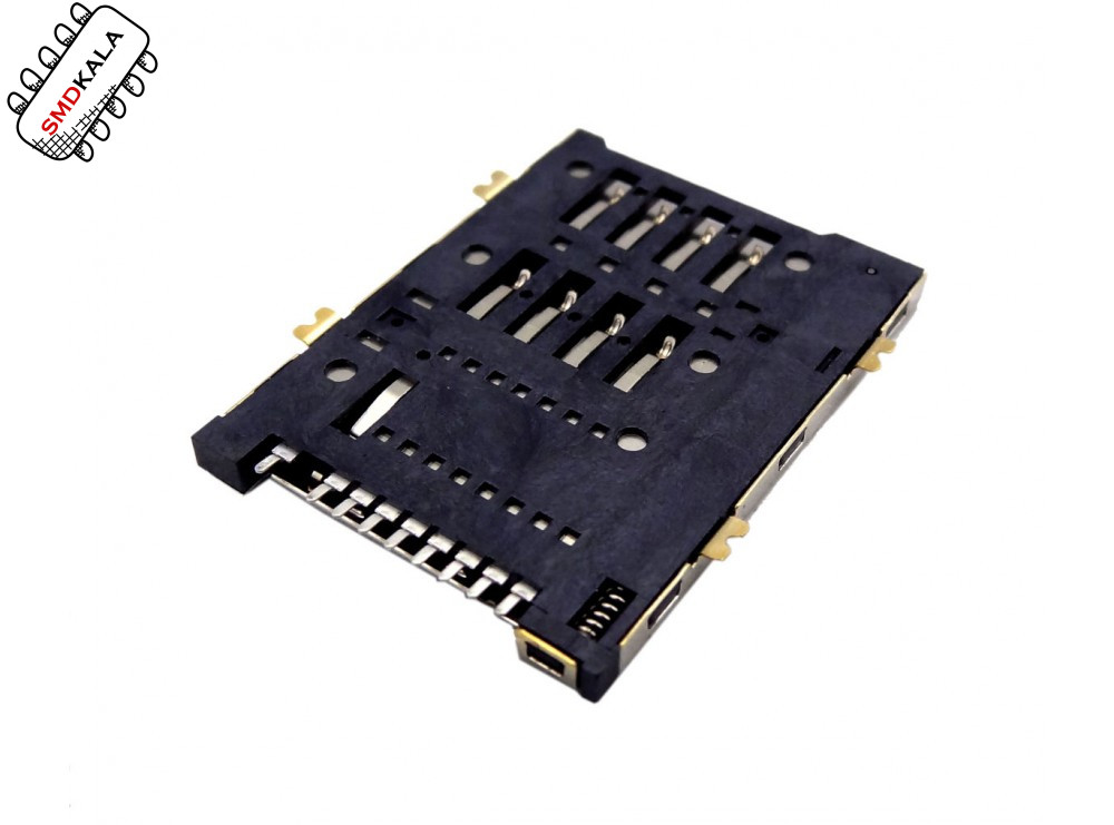 سوکت سیم کارت اتوماتیک 9 پین Simcard Socket