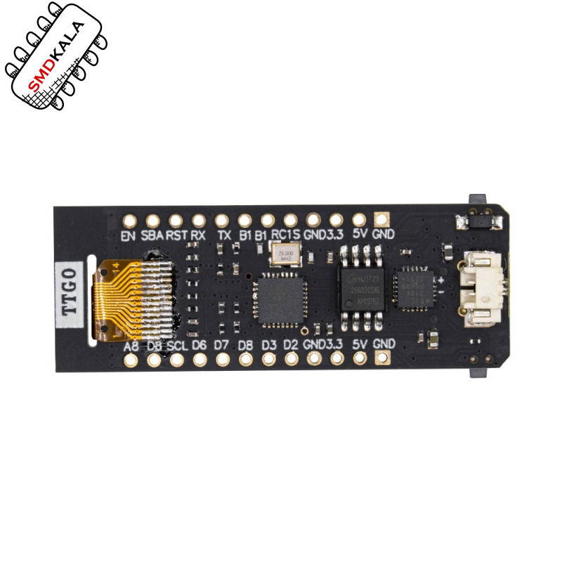 برد توسعه TTGO ESP8266 با نمایشگر 0.91 اینچ OLED