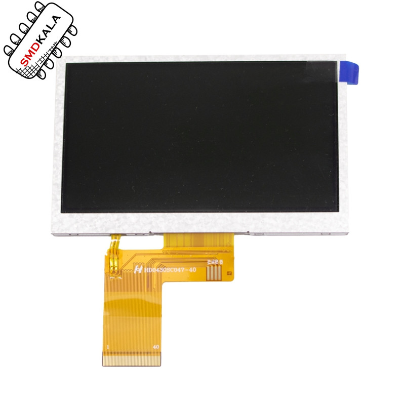 نمایشگر تمام رنگی TFT LCD 4.3 inch بدون تاچ اسکرین
