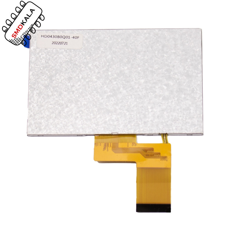 نمایشگر تمام رنگی TFT LCD 4.3 inch بدون تاچ اسکرین