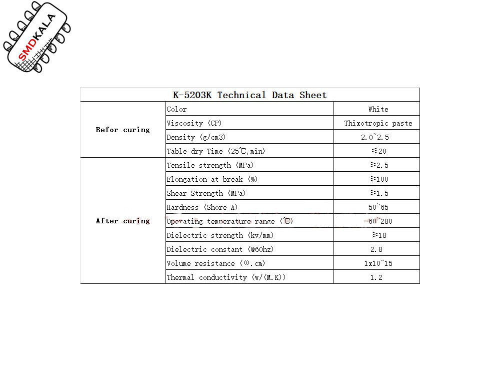 چسب سیلیکون 80 گرمی مارک Kafuter مدل K-5203K