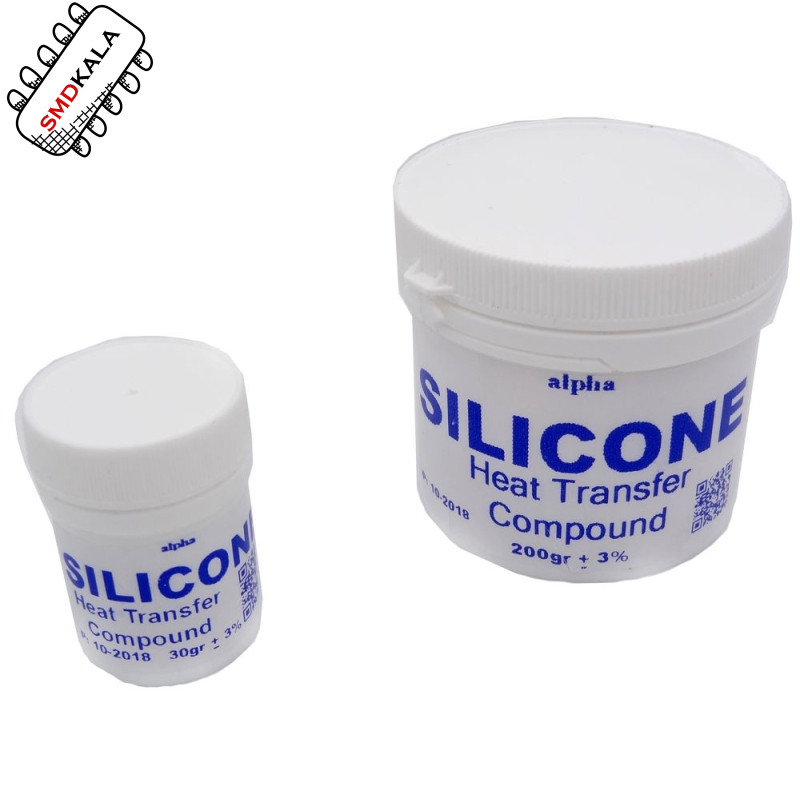 خمیر سیلیکون 200gr مارک alpha