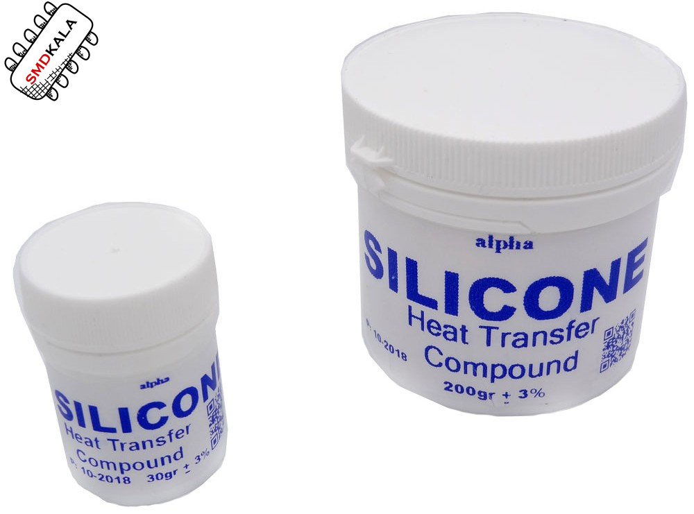 خمیر سیلیکون 30gr مارک alpha