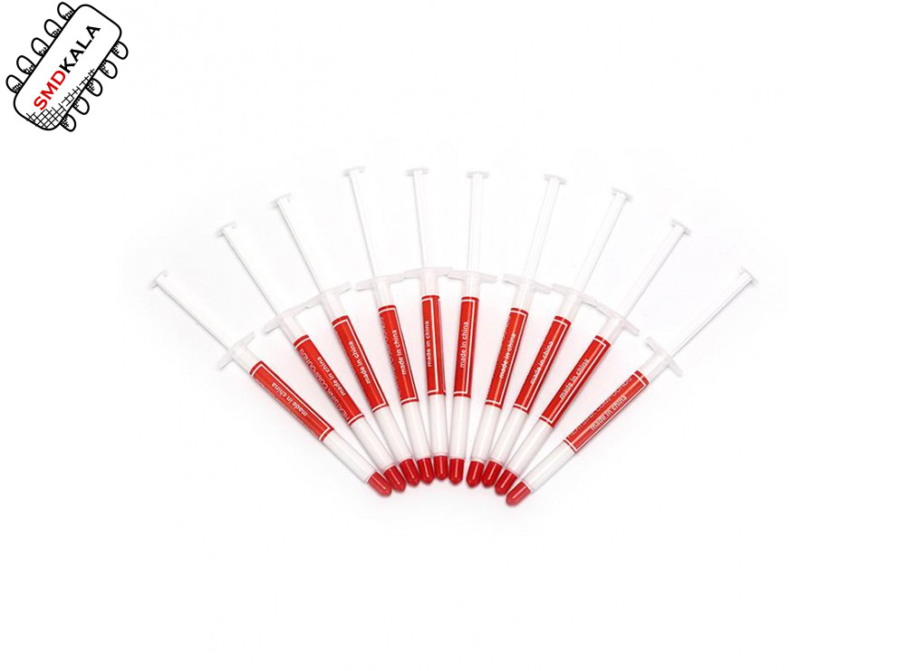 خمیر سیلیکون سرنگی 1 گرمی طلایی HC-161